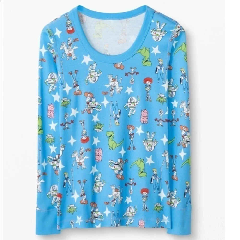 Hanna Andersson NWT Toy Story Pajamas Woody Disney World Disneyland Lounge Comfy - Picture 10 of 12